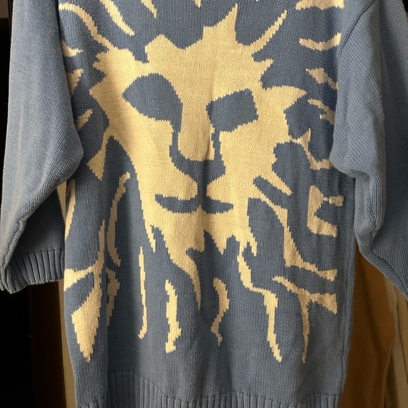 Iconic 80s Anne Klein Sadimara Lion Sweater - Picture 3 of 3